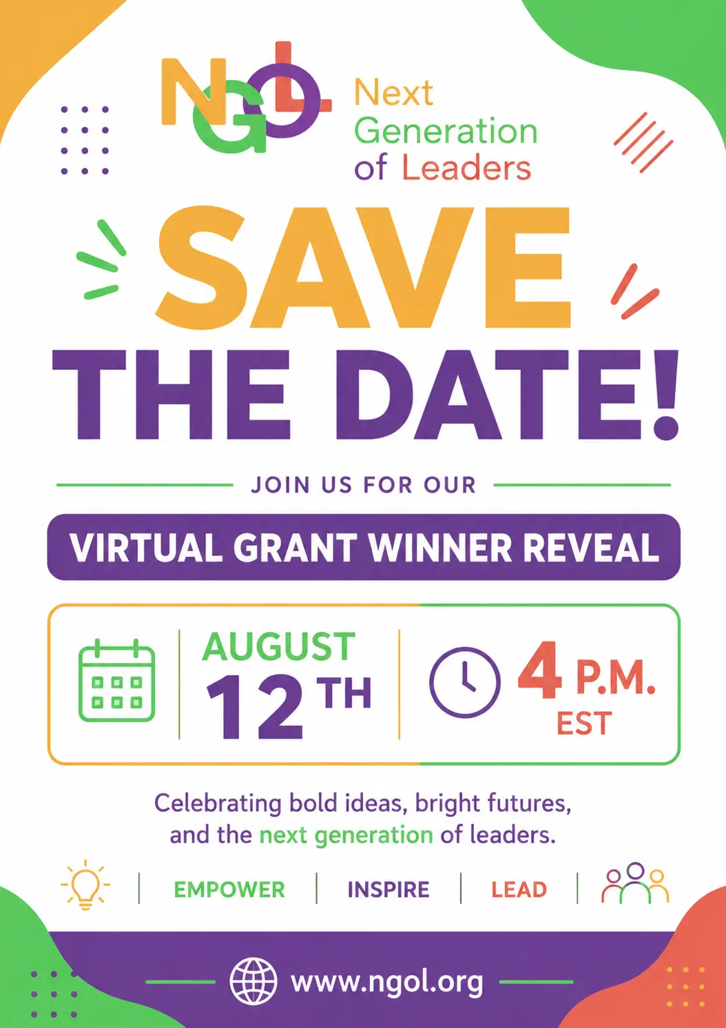 Virtual Grant Winner Reveal - 2026
